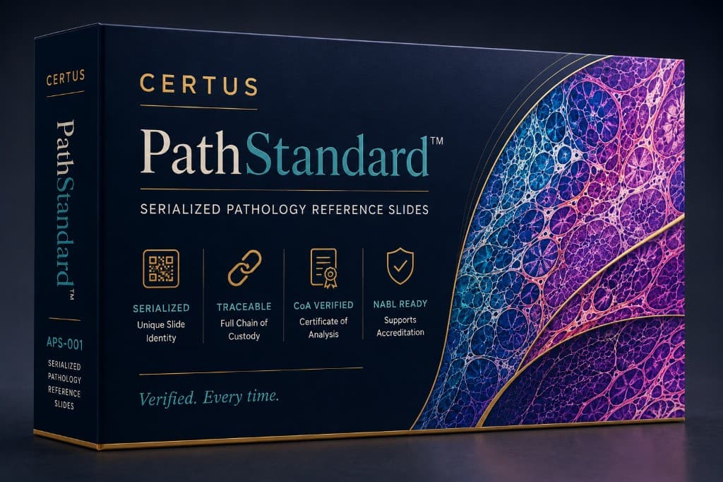 PathStandard quality certificate portal